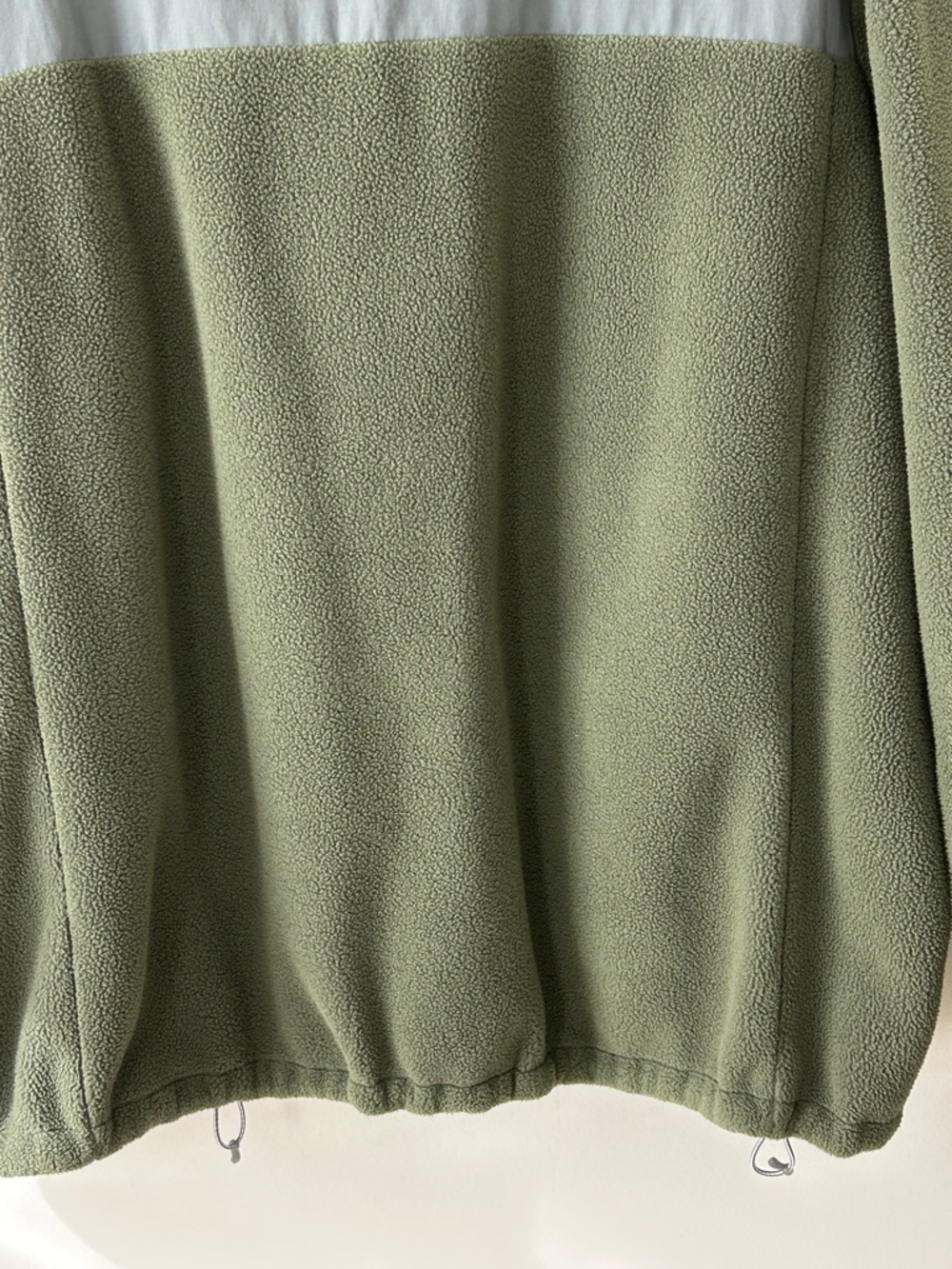 Lands' End Sage Green Fleece Jacket - Picture 11 of 16